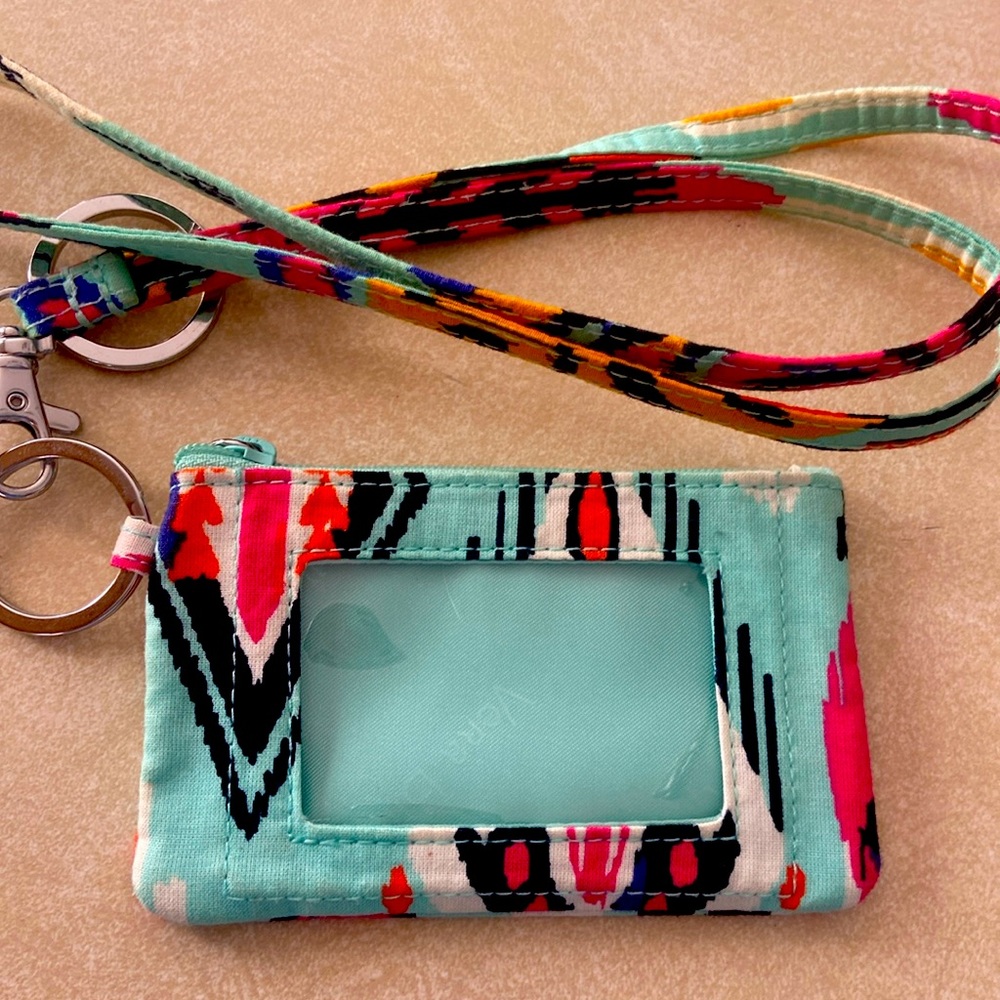 Vera Bradley ID lanyard